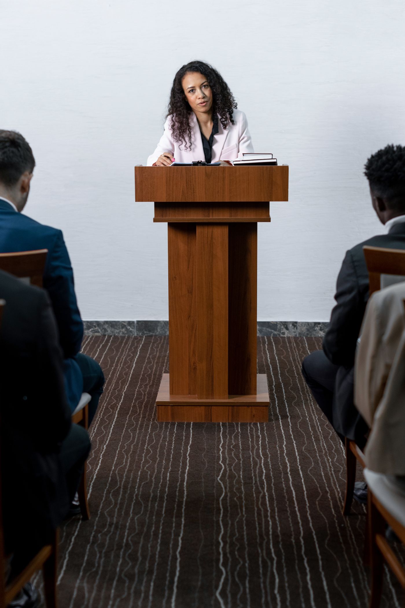 Public speaking and education — illustrative stock photography